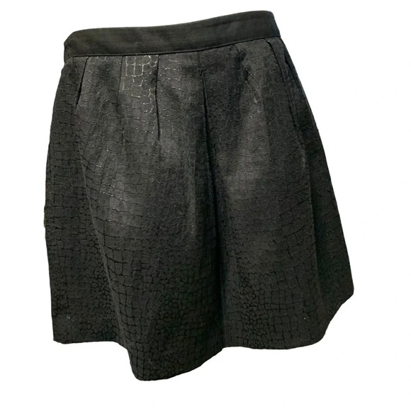 Mossimo women's black shimmering skirt size medium - Picture 2 of 4